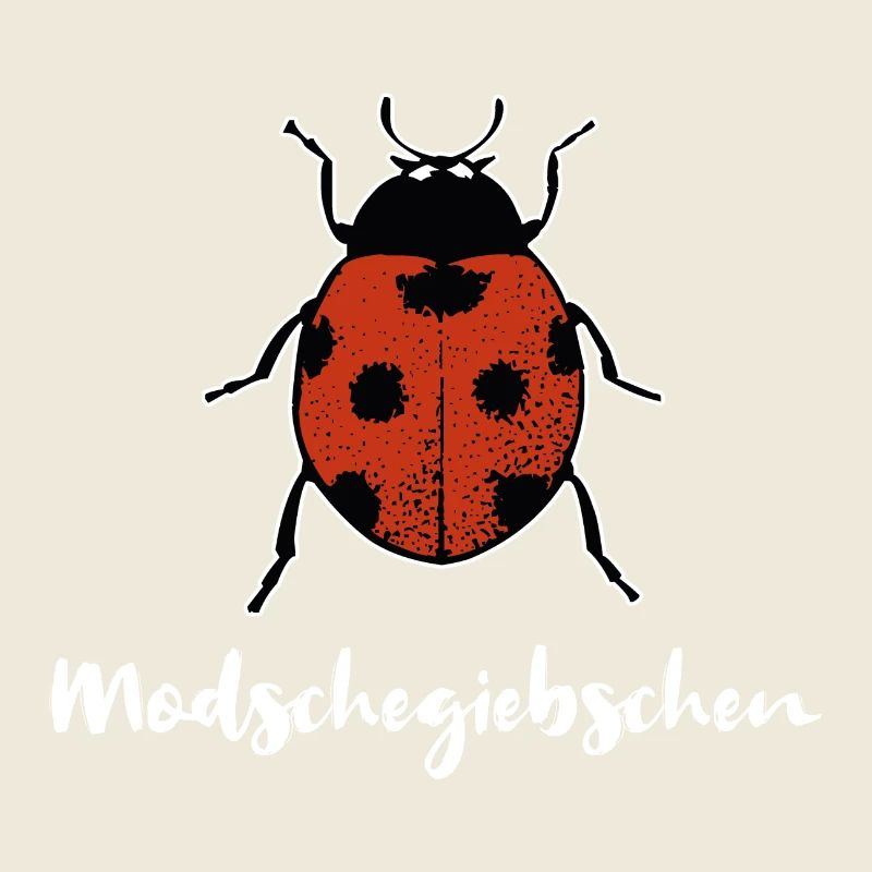 Modschegiebchen Marienkäfer Sächsisch Geschenk