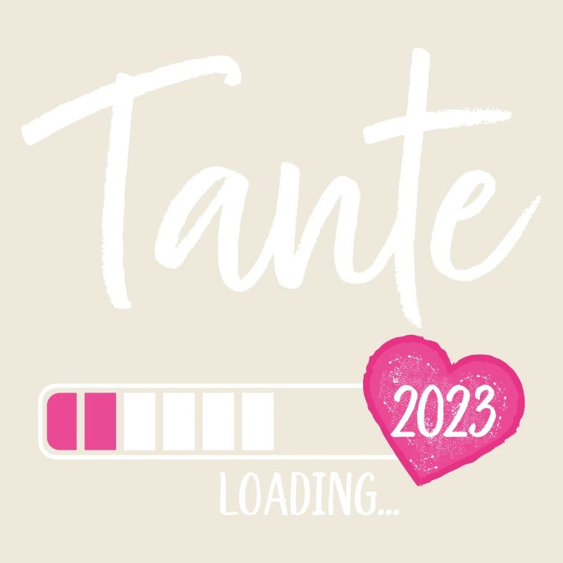 Tante Loading 2023 Herz Nichte Mädchen