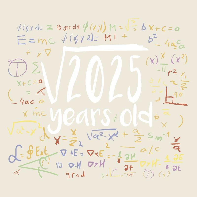 45th Birthday Square Root of 2025: 45 Years Old