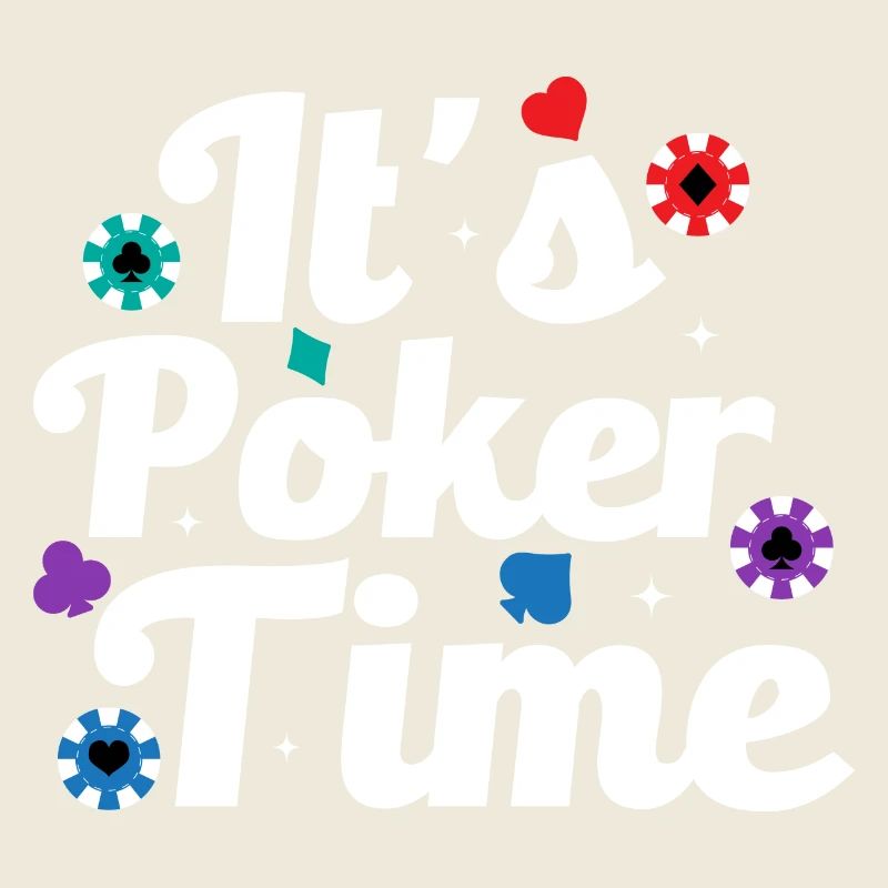 C’est Poker Time Gambling Card Player