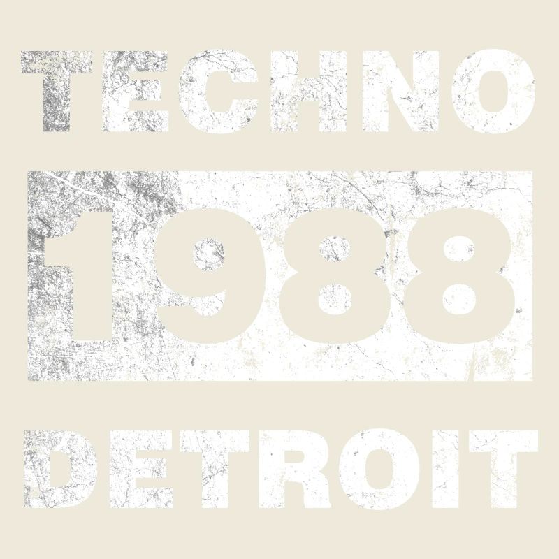 TECHNO MUSIC WHITE