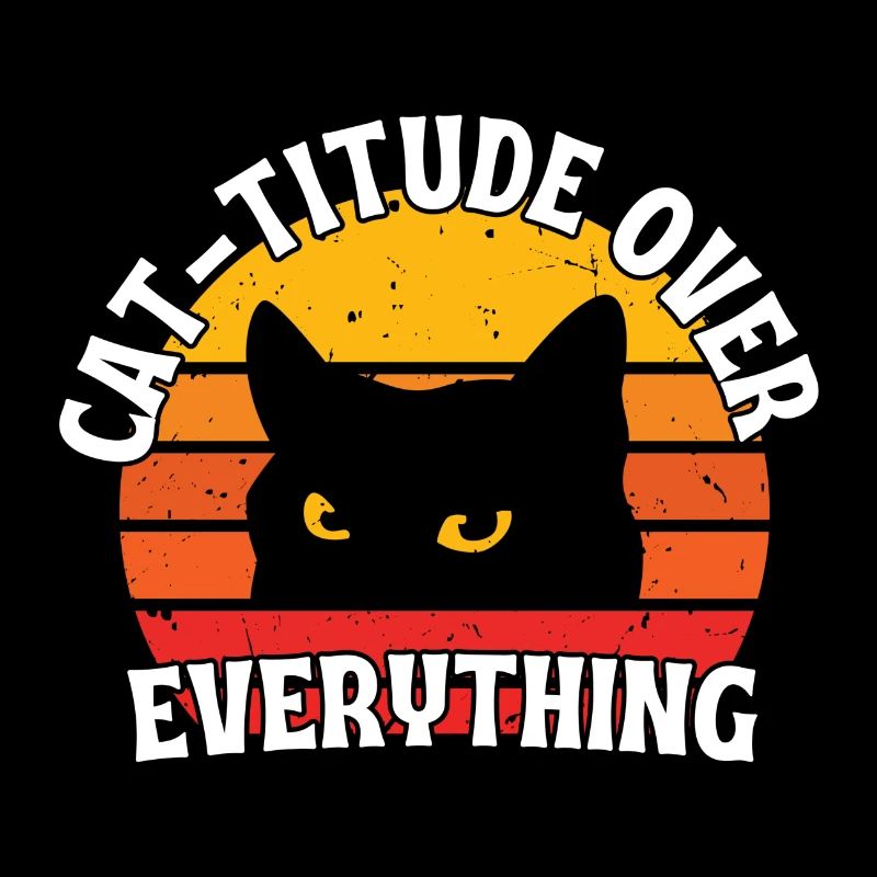 Cat attitude to everything