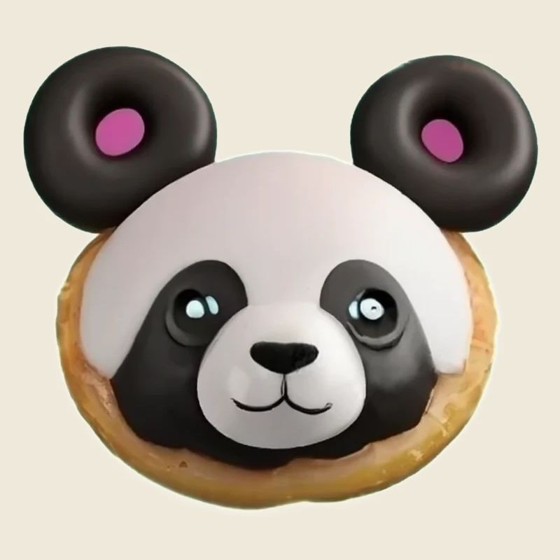 Panda Triple Donuts