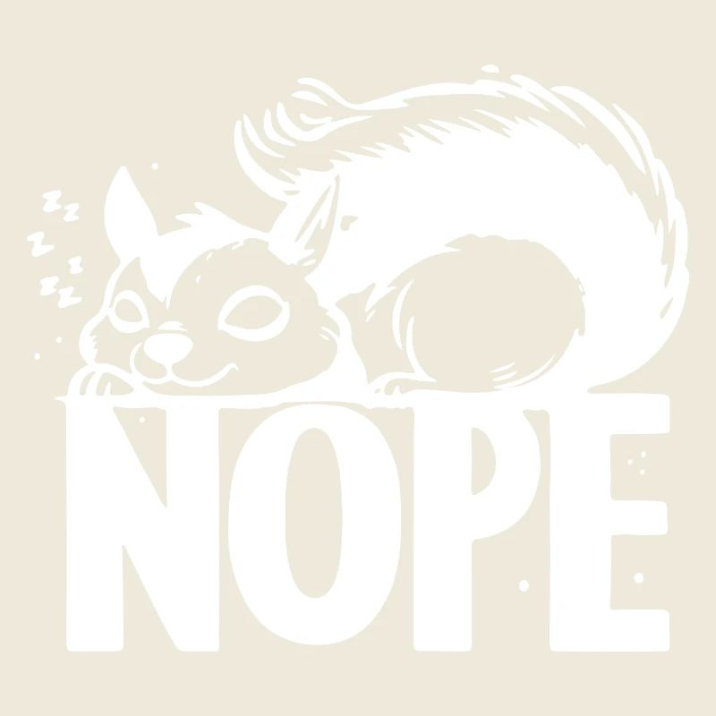 Nope Squirrel Loafer Gift Ideas