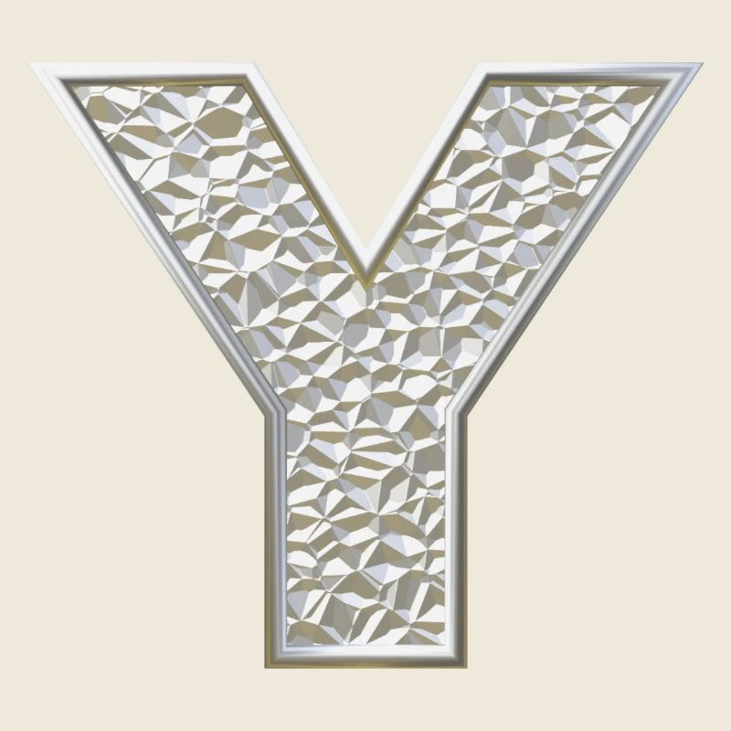 Y, letter, initial, monogram,