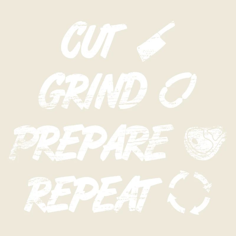 Cutting, grinding, preparing