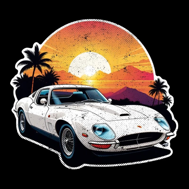 Oldtimer Sonnenuntergang