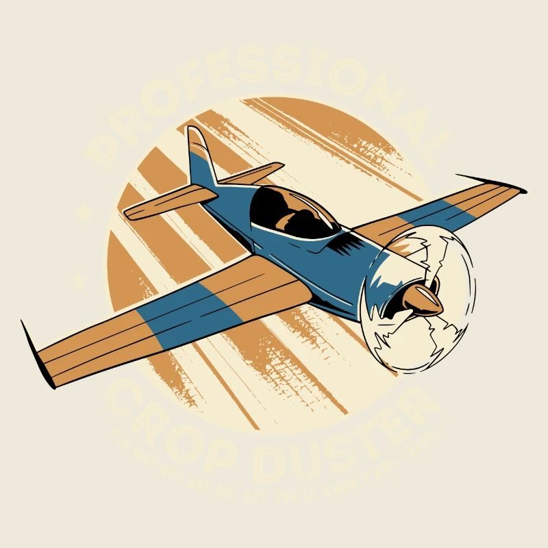 Crop Duster Blagues de pets drôles avec le plus noueux,