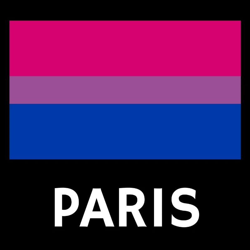 Drapeau Bi Pride Paris
