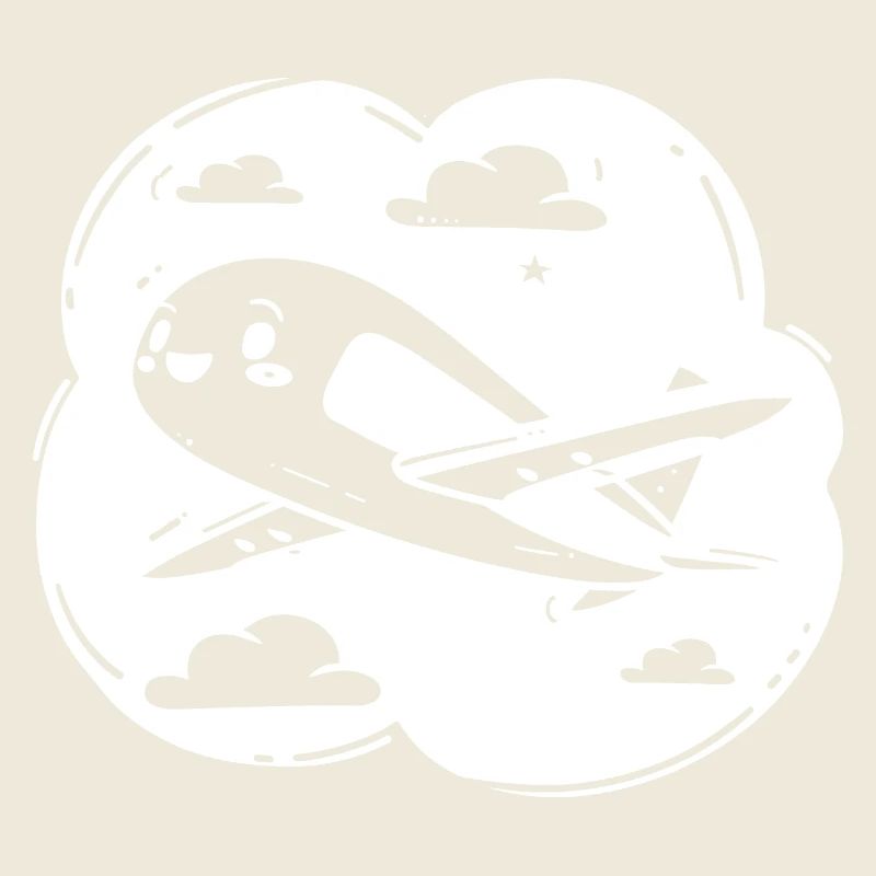 Propellerflugzeug Zeichnung