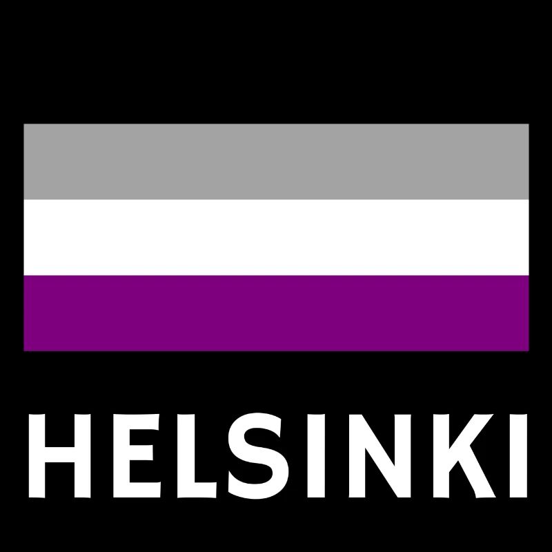 Asexualité Pride Drapeau Helsinki