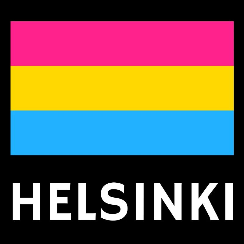 Pan Pride Drapeau Helsinki