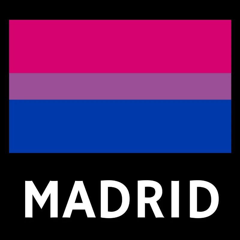 Bi Pride Flag Madrid