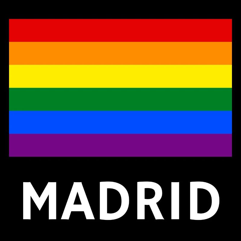 Drapeau de la fierté Madrid