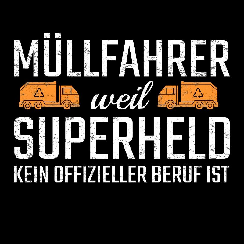 Müllfahrer Superheld