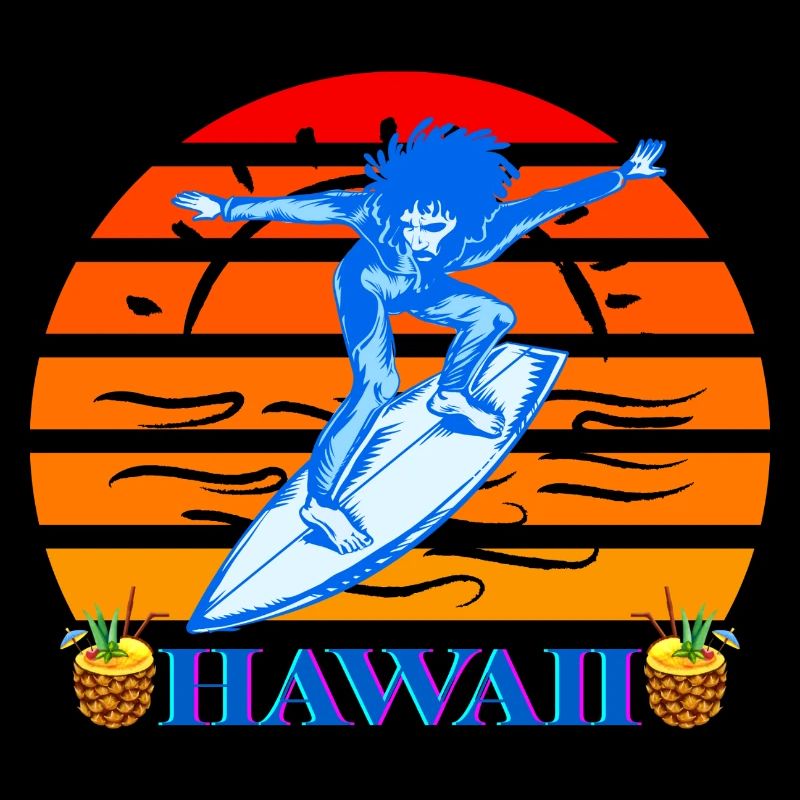 Surf à Hawaï