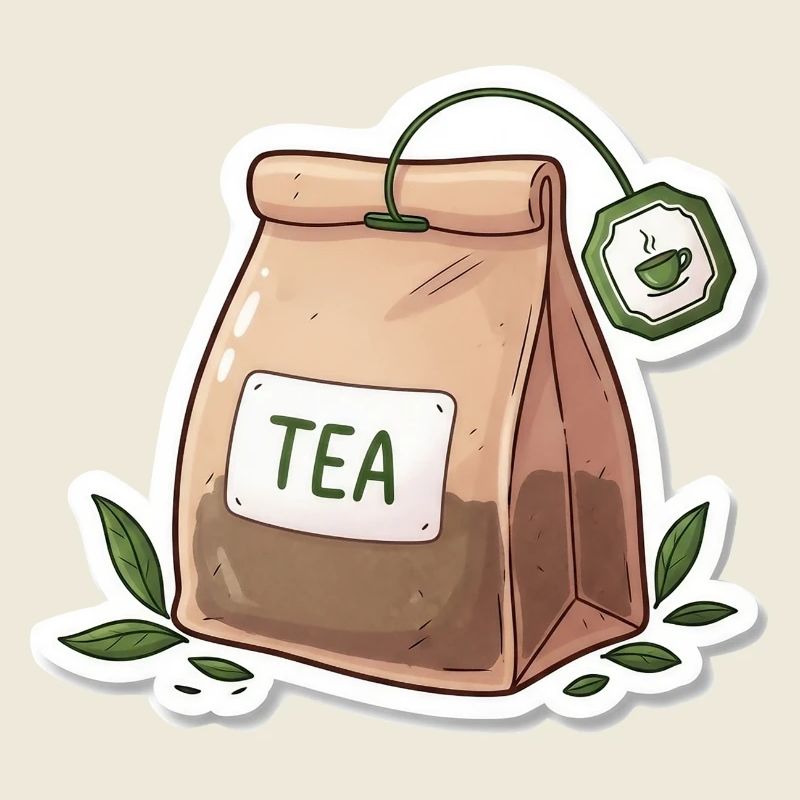 Teebeutel Illustration