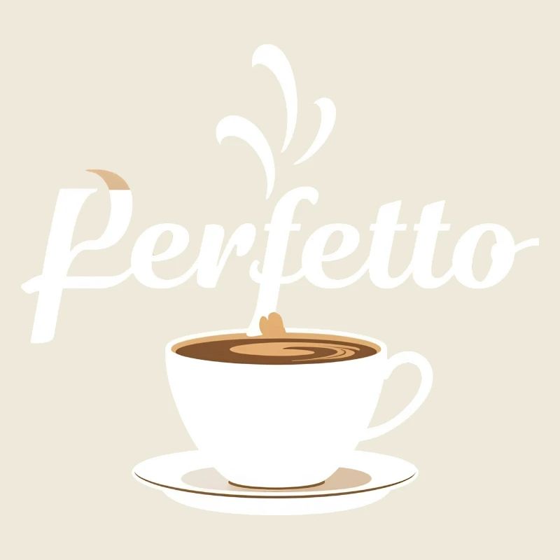Conception de tasse à café Perfetto