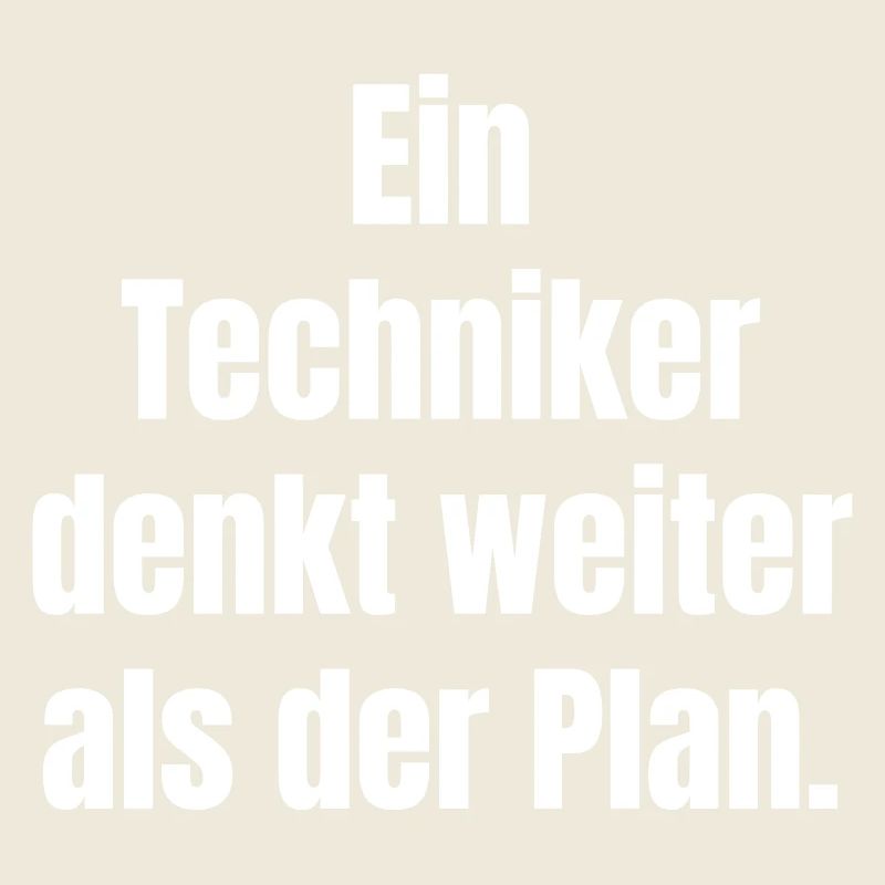 Techniker Denkt Weiter Als Plan