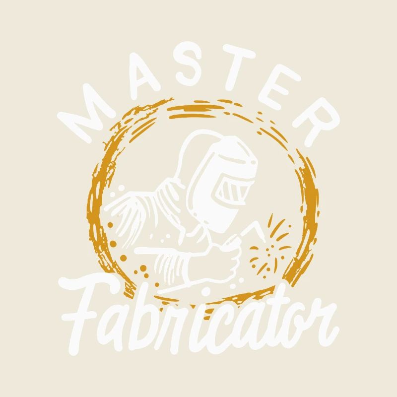 Master Fabricator Welding Graphic Tee Design