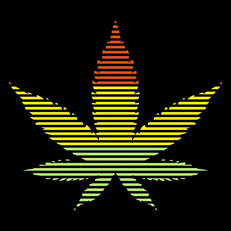 Cannabis-Blatt