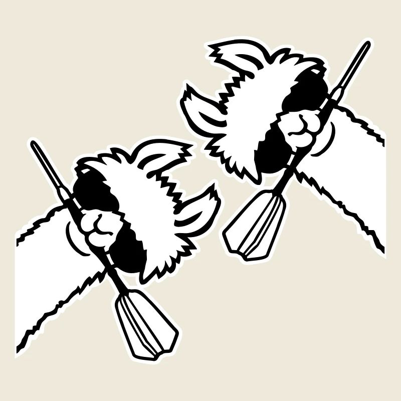 Two Cool Llamas Sunglasses Dart Maul Team