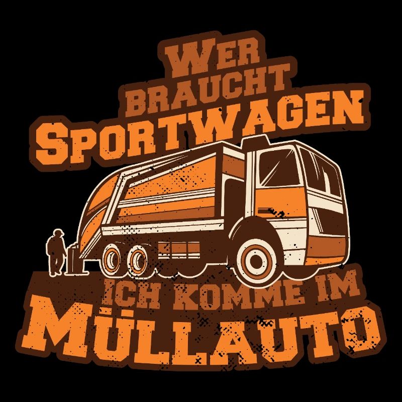 Müllauto Spruch