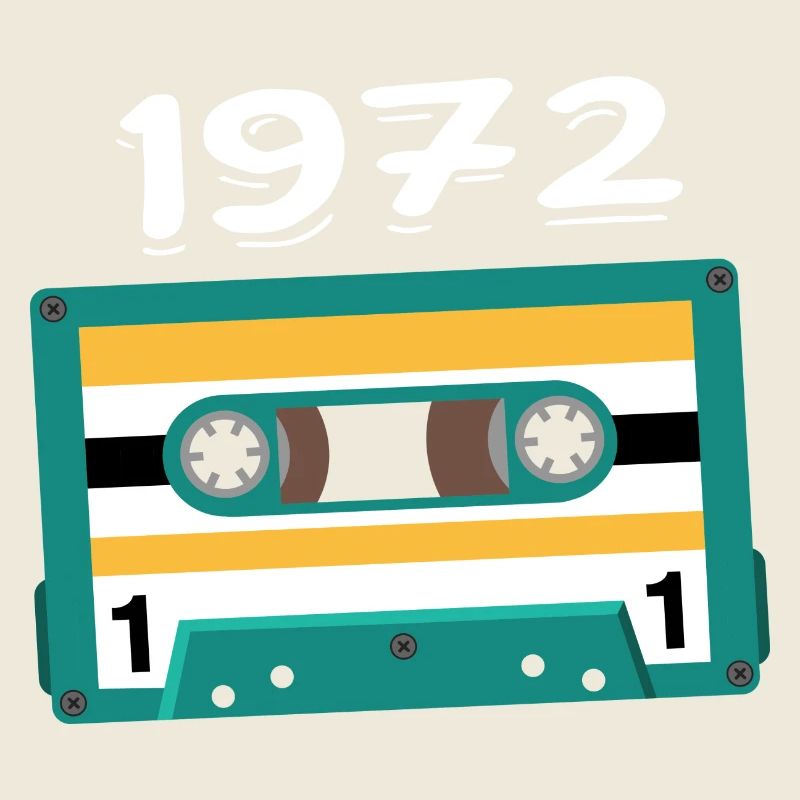 Cassette 1972 Vintage Anniversary 1972