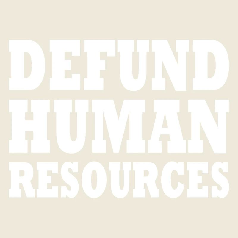 defund human resources