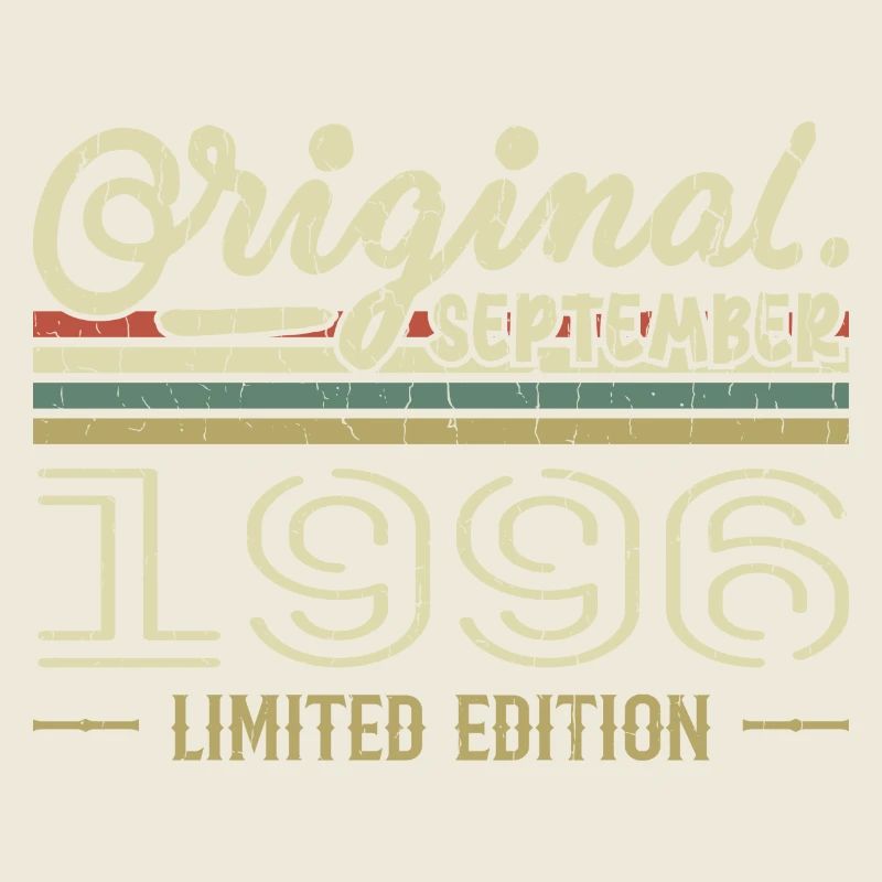 September 1996 Geburtstagsgeschenk September 1996
