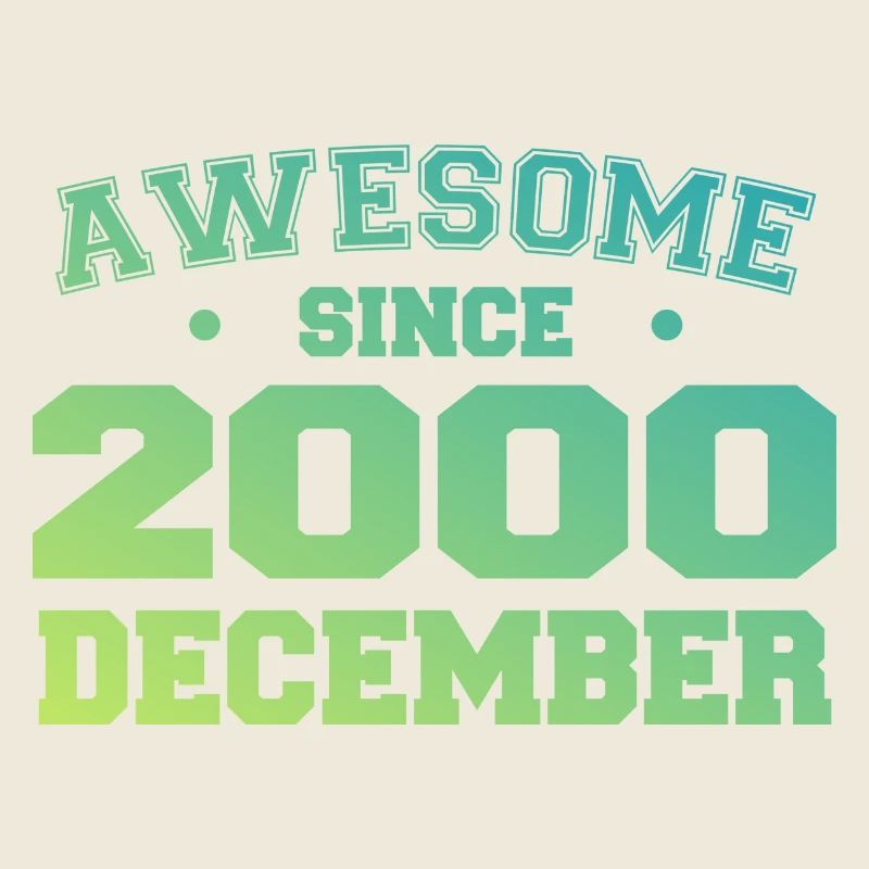 Anniversaire Décembre 2000 - Cadeau Decembre 2000