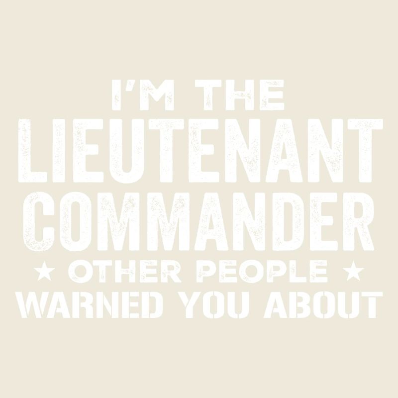 Ich bin der Lieutenant Commander Andere haben dich gewarnt Abo