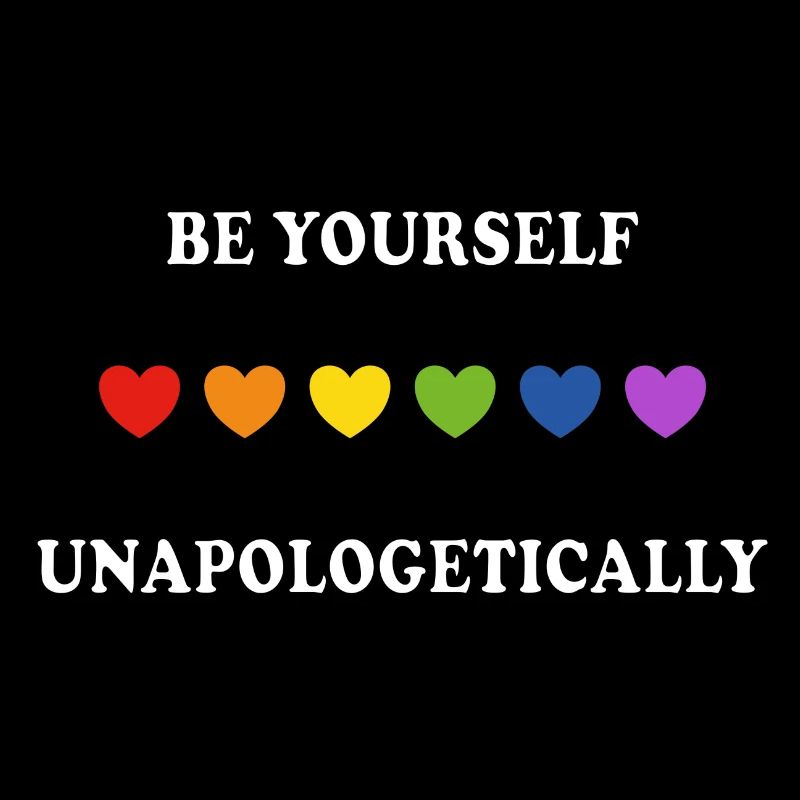 Sei du selbst, kompromisslos LGBTQ Pride