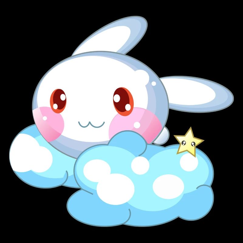 Lapin doux enfants