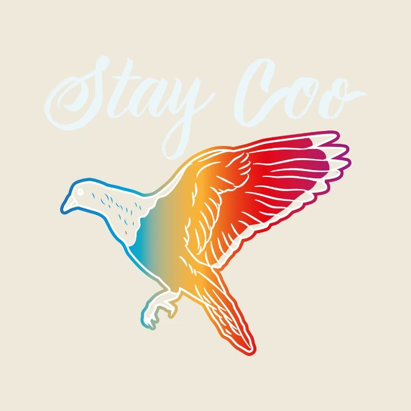 Pigeon - reste calme