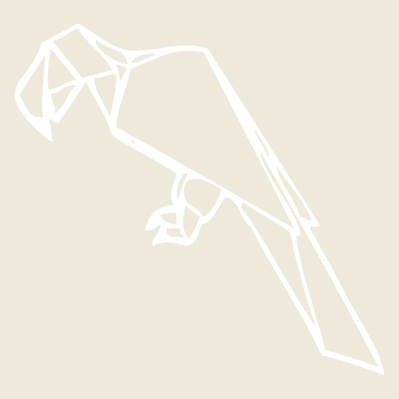 Ara | Perroquet | Origami