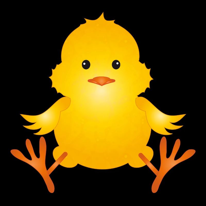 freshly hatched cute fluffy chick