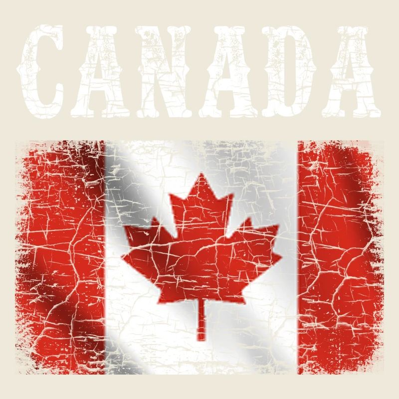 Drapeau du Canada Vintage Canada