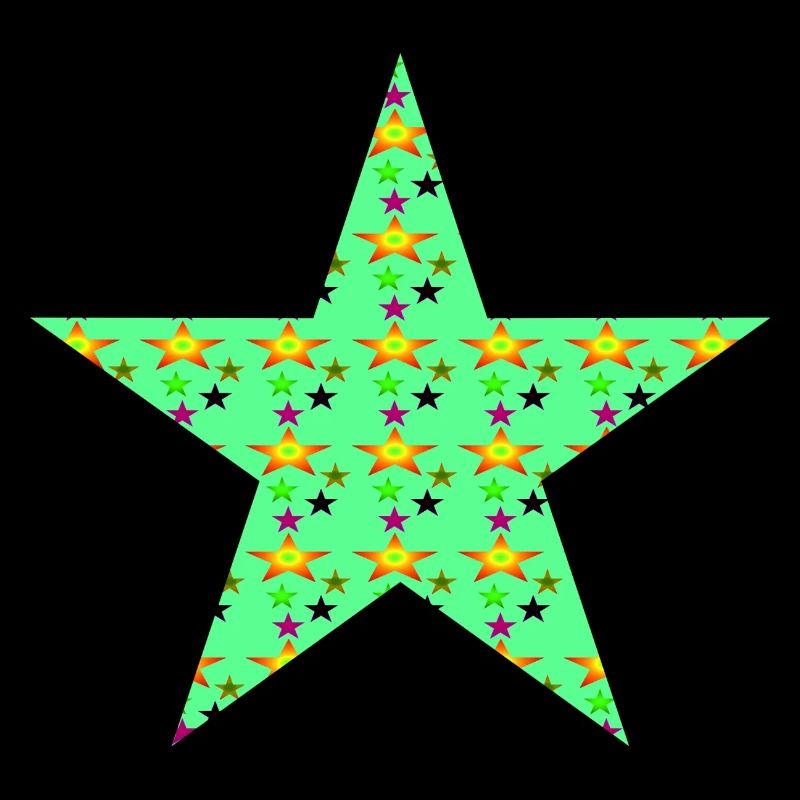 Étoile avec étoiles