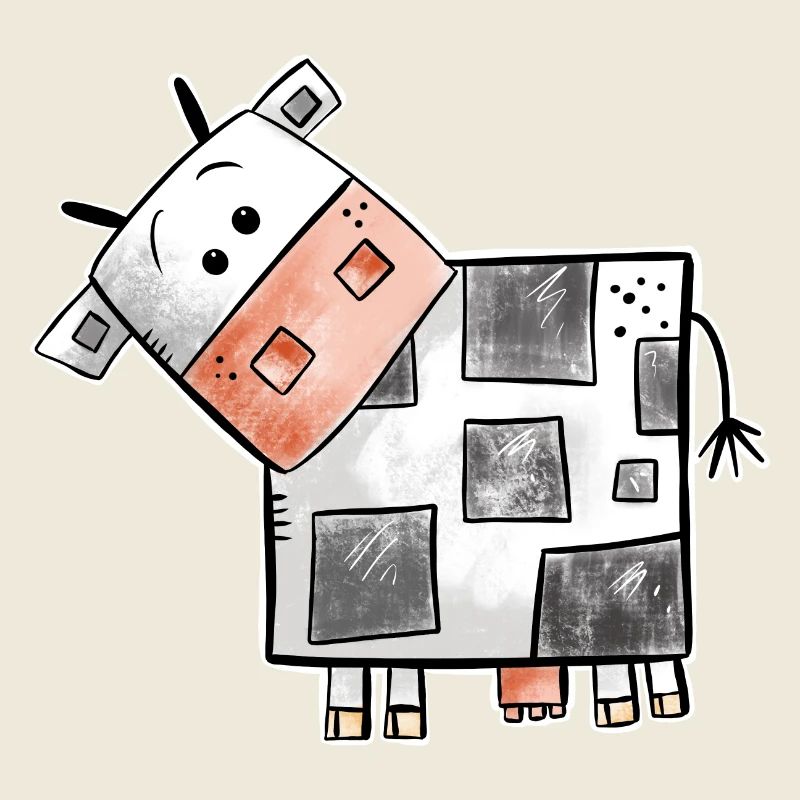 Square Cow I Cow Square Square