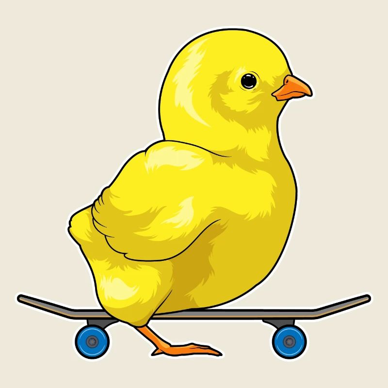 Chick Skater Skateboard