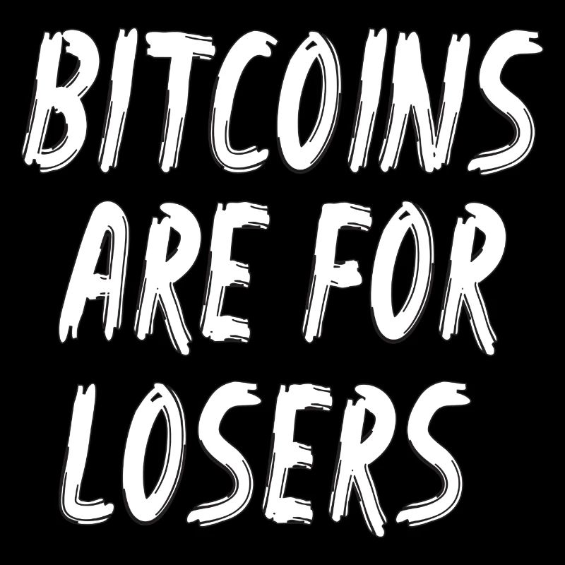 Les bitcoins sont pour les perdants