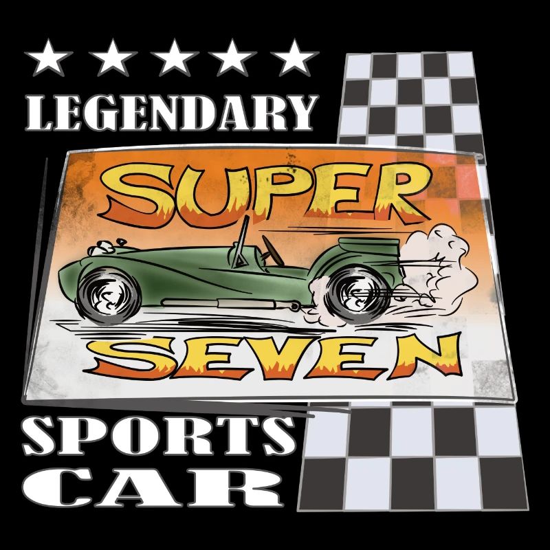 Super Sport Car Comic Legend Gift