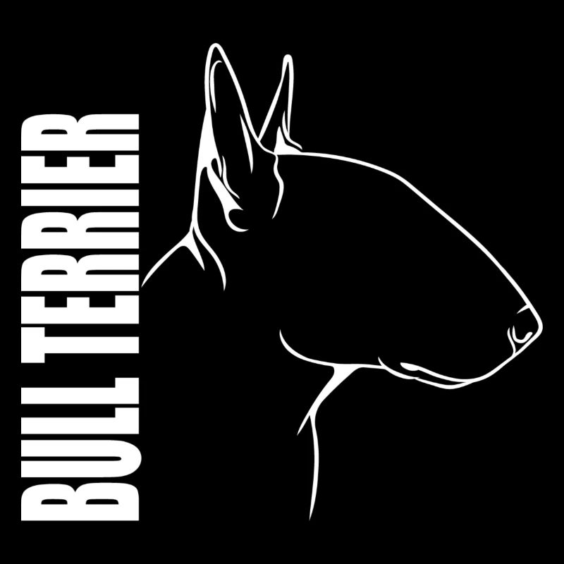 Bull Terrier Profile Dogs Dog Wilsigns