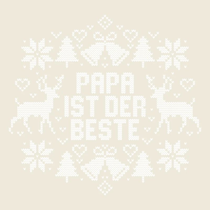 Weihnachten - Papa ist der Beste - Ugly Christmas