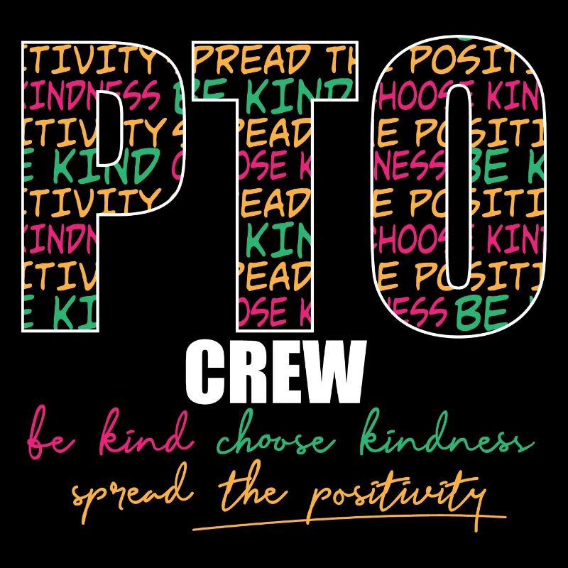 PTO Crew Parent Teacher Organization Team School