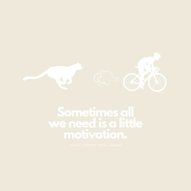 Extra Portion Motivation fr Fahrradfahrer WildPuma