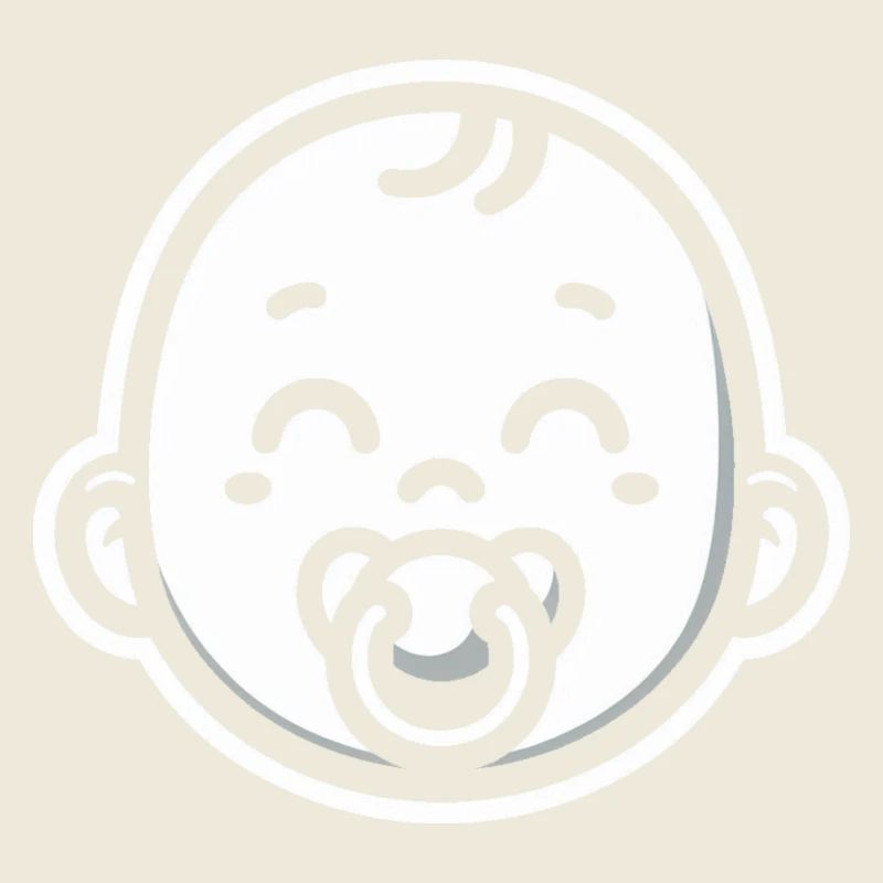 Baby with pacifier