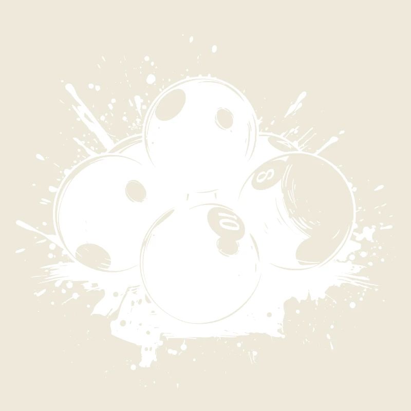 Billiard Balls Graffiti