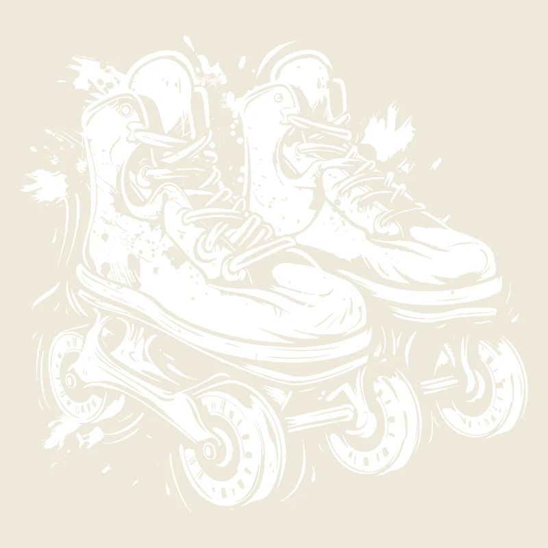Rollerskates Skizze
